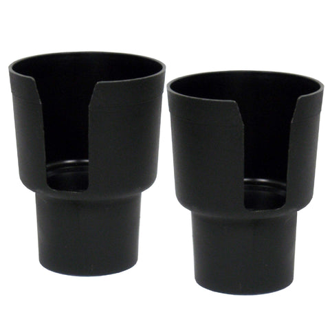 Gadjit Cup Keeper adapter in-car cup holder expands space for 3.25-inch beverages.