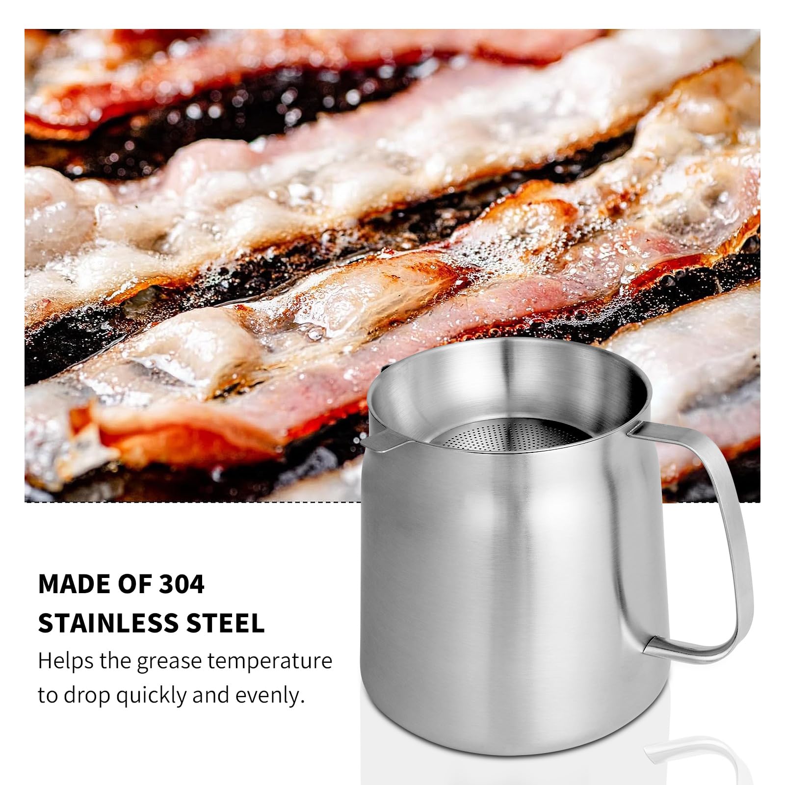 GADO three-in-one tool for filtering, storing, and cooking oil