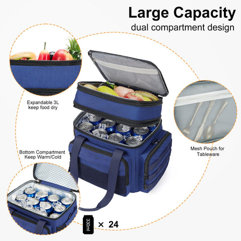 Gafetrey lunch box insulation layers highlighting triple insulation for freshness