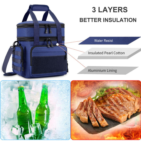 Gafetrey lunch box tactical details with rugged accents for outdoor use