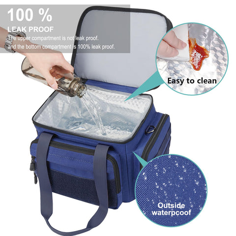 Gafetrey lunch box waterproof and leakproof design protecting contents during travel