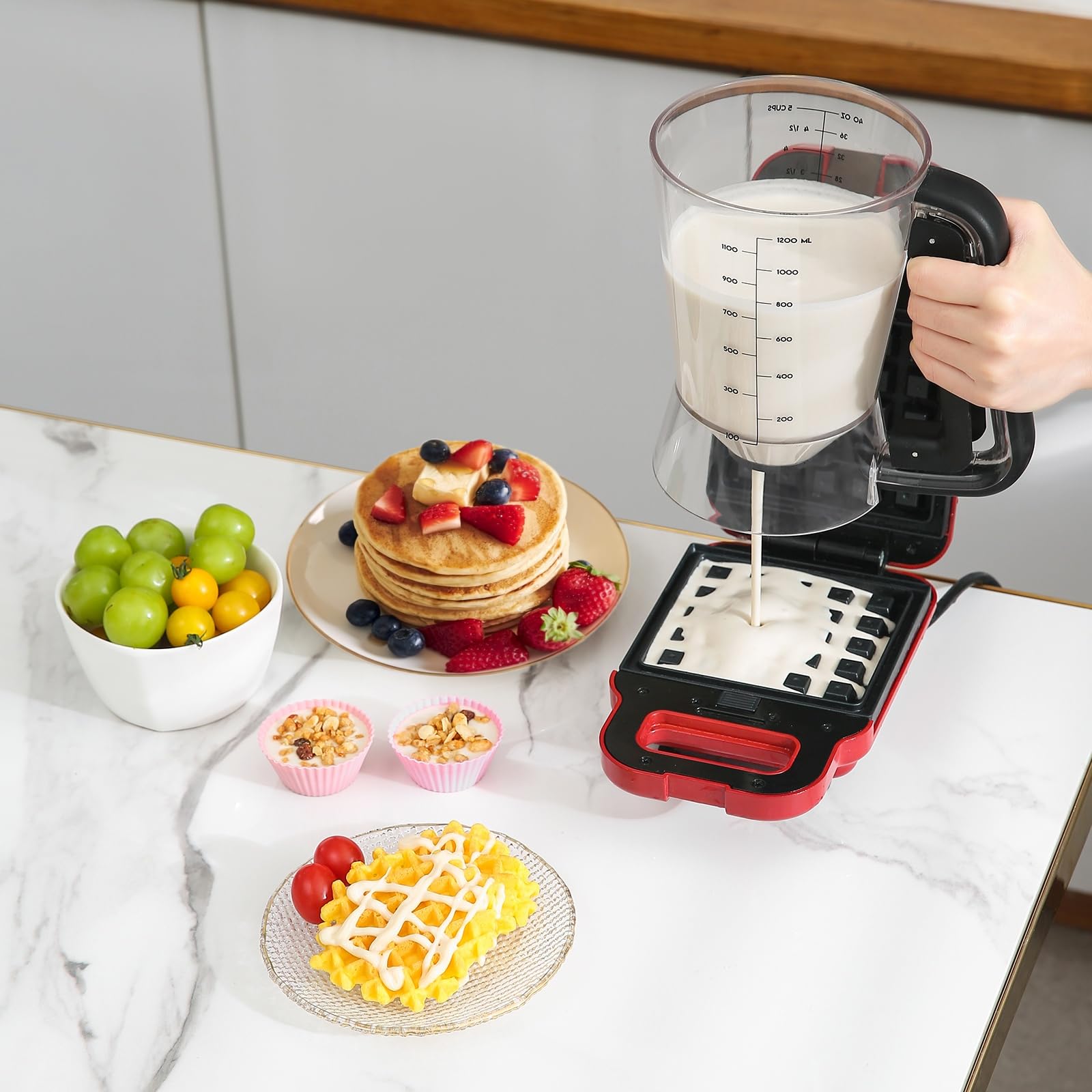 GAGAQI dishwasher-safe design simplifies cleanup after baking sessions.