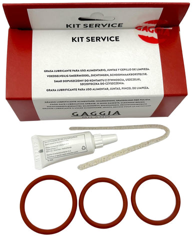 Gaggia cleaning kit brewing unit o-rings ready for gasket replacement