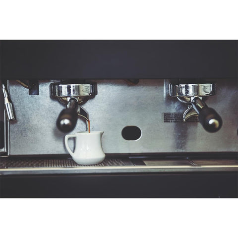 Gaggia decalcifier label closeup provides clear safety and usage instructions.