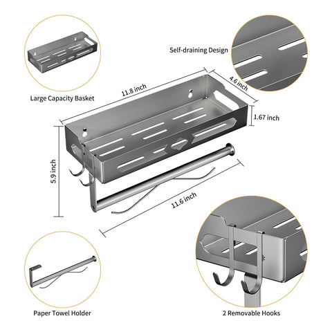 GAGUIUP screw installation option provides secure, long-lasting wall attachment.
