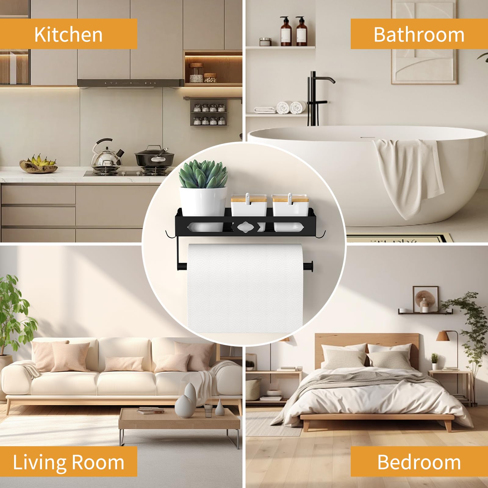 GAGUIUP dimensions 11.8 by 4.6 by 5.9 inches on wall