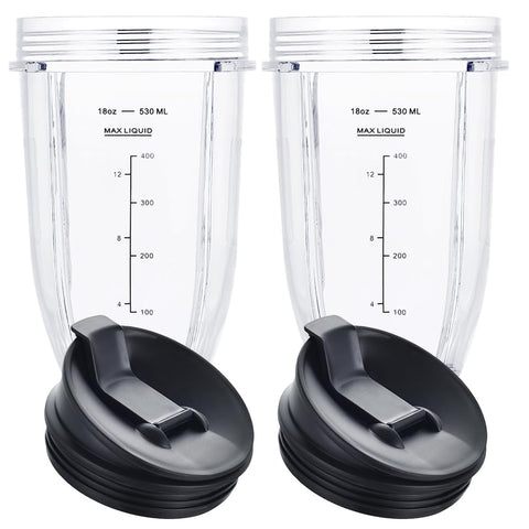 GahsElec 18oz blender cup designed for Ninja compatibility, durable and BPA-free.