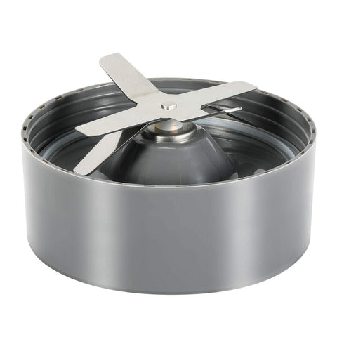 GahsElec Nutribullet blade assembly close-up highlighting 4-inch diameter.