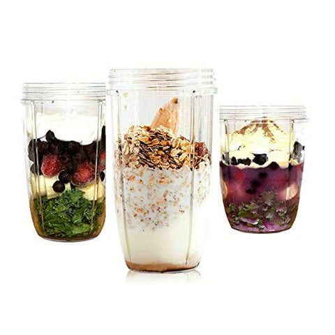 GahsElec Nutribullet packaging shows complete 8-piece replacement kit.