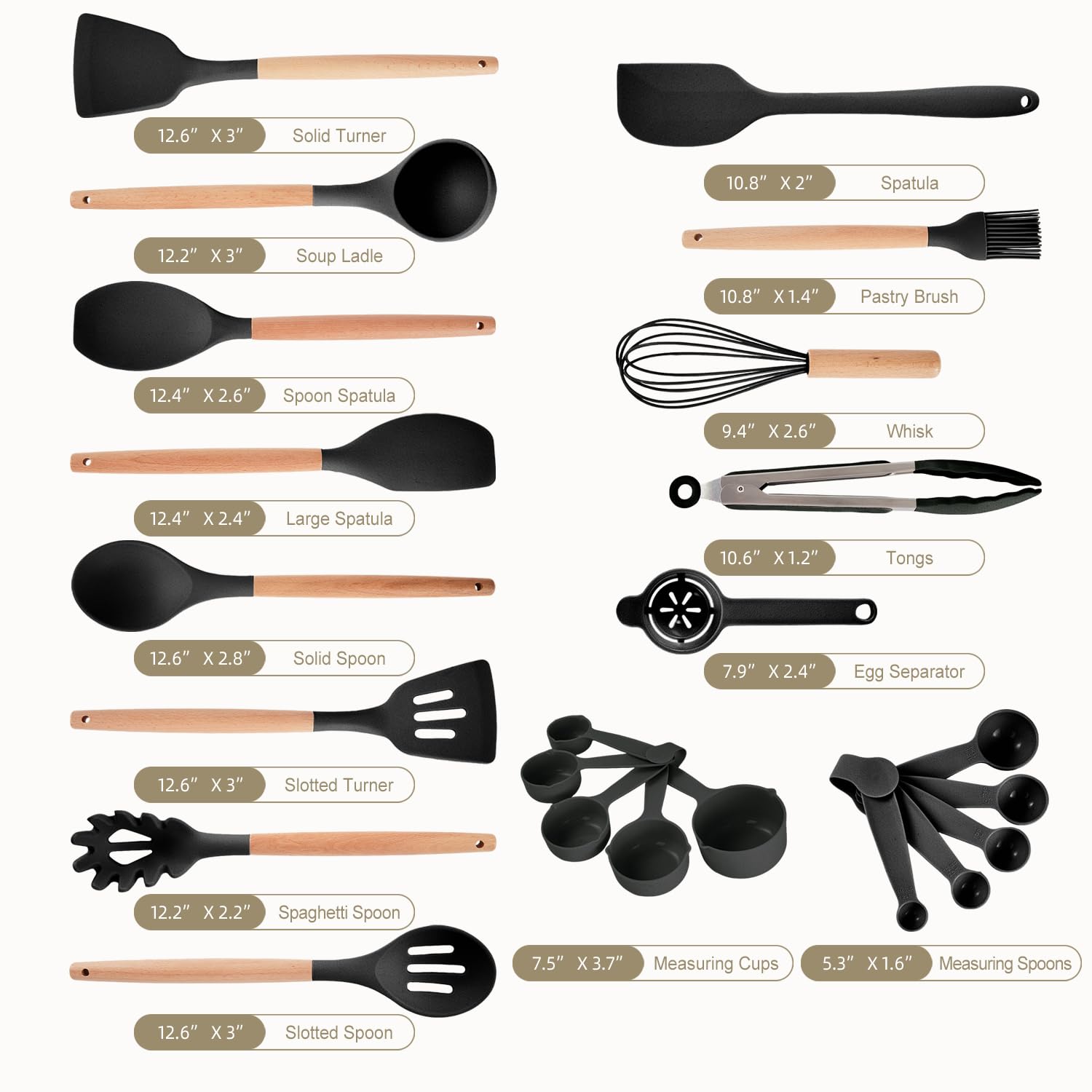 Gaixvny egg separator and whisk ready for baking prep.