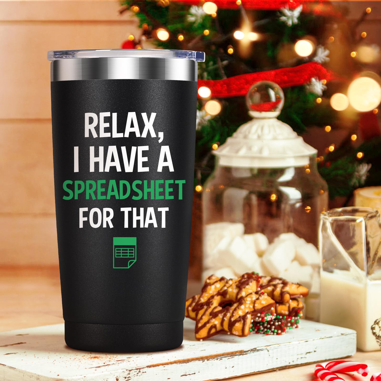 GALAROES 20oz insulated tumbler with lid demonstrates spill-resistant design for busy workdays