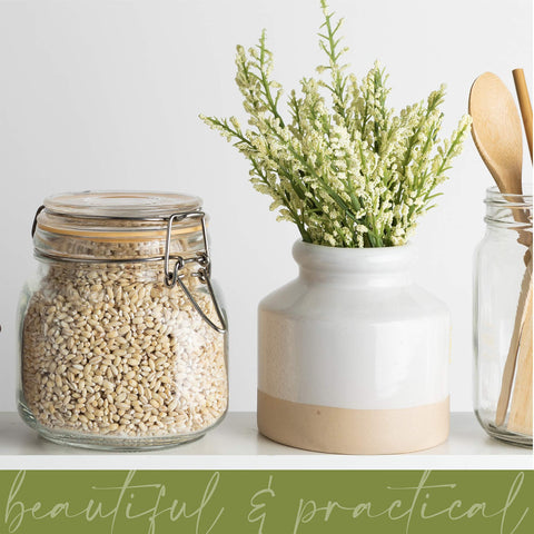 Galashield dishwasher-safe glass jar for easy cleaning.