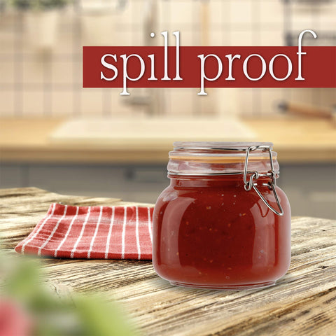 Galashield set of 2 jars offers versatile storage for staples.