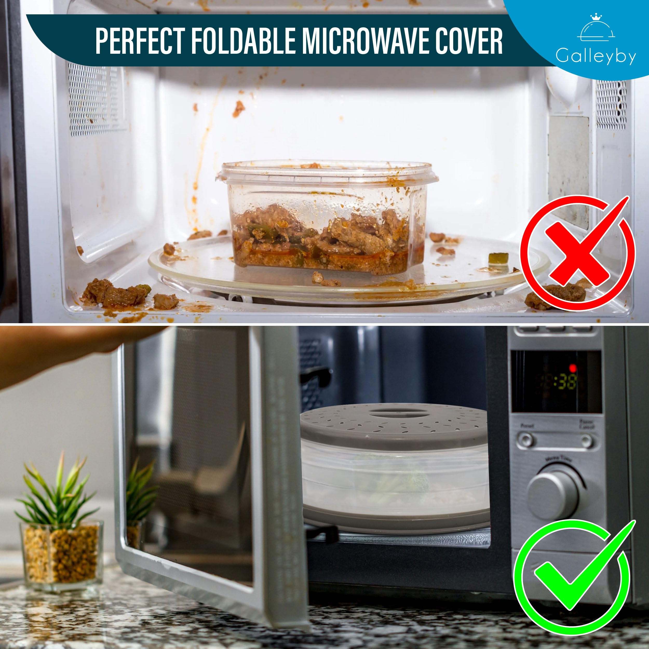 Galleyby two-pack silicone cover offers versatile kitchen coverage.