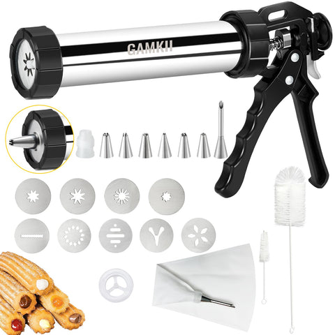 GAMKII churro master kit with four molds enables home churros
