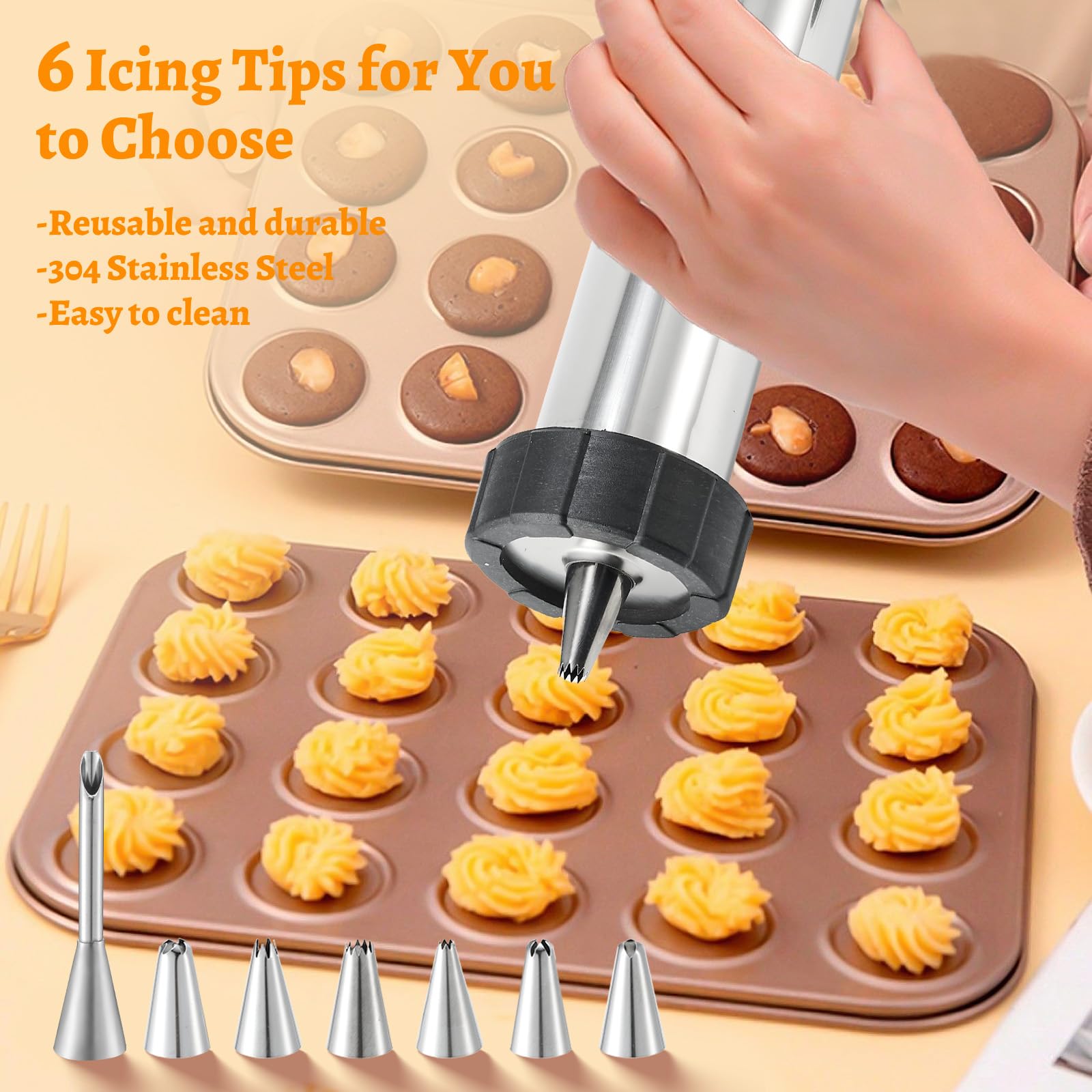 GAMKII cleaning brush set keeps all parts spotless