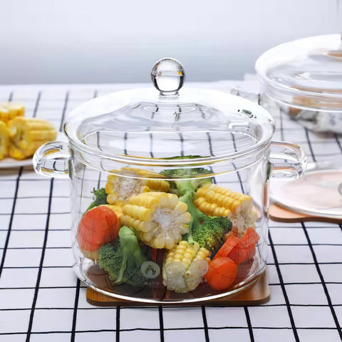 GANAZONO glass stew pot supports easy daily kitchen use