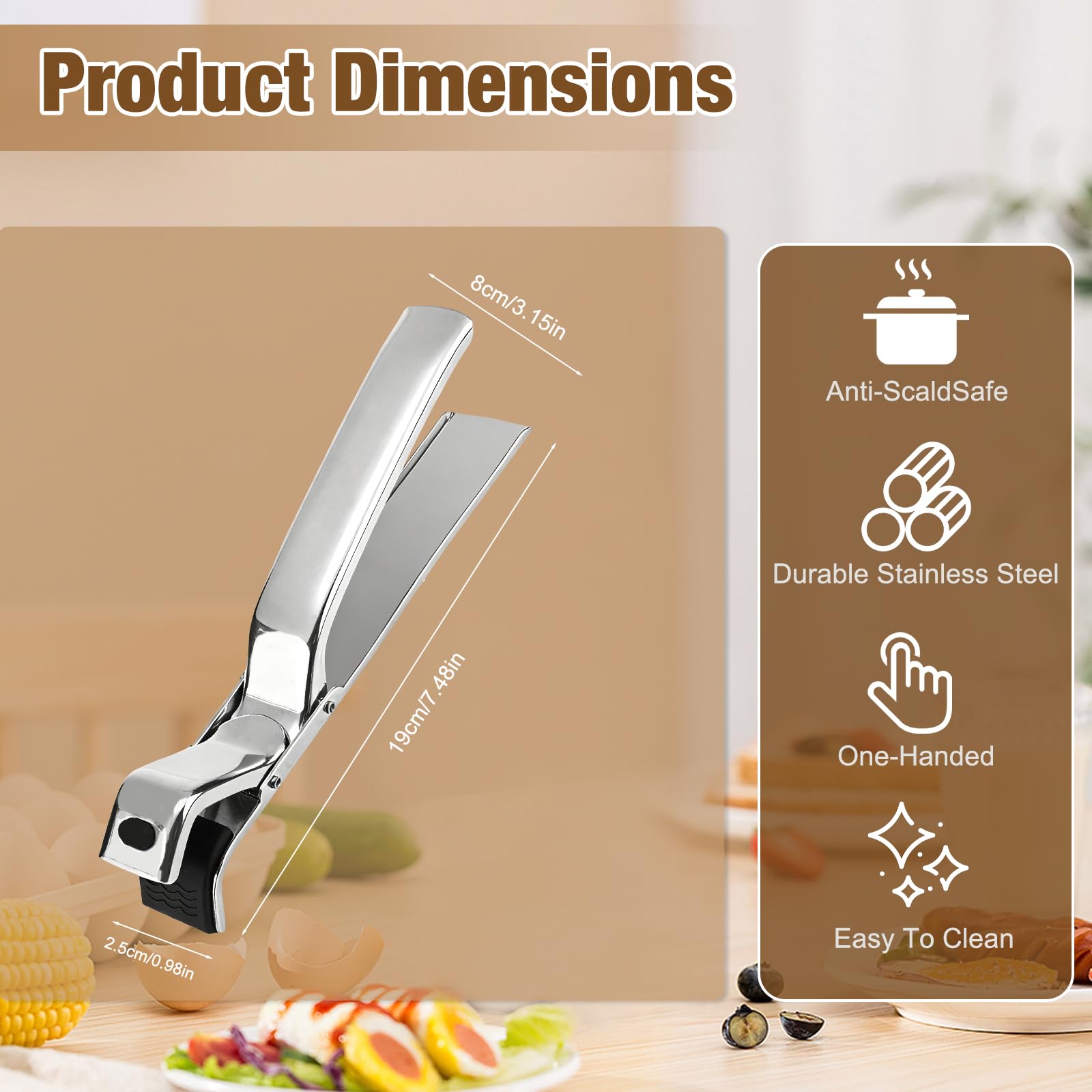 GandRmim anti-scald handle design enables safe one-handed use