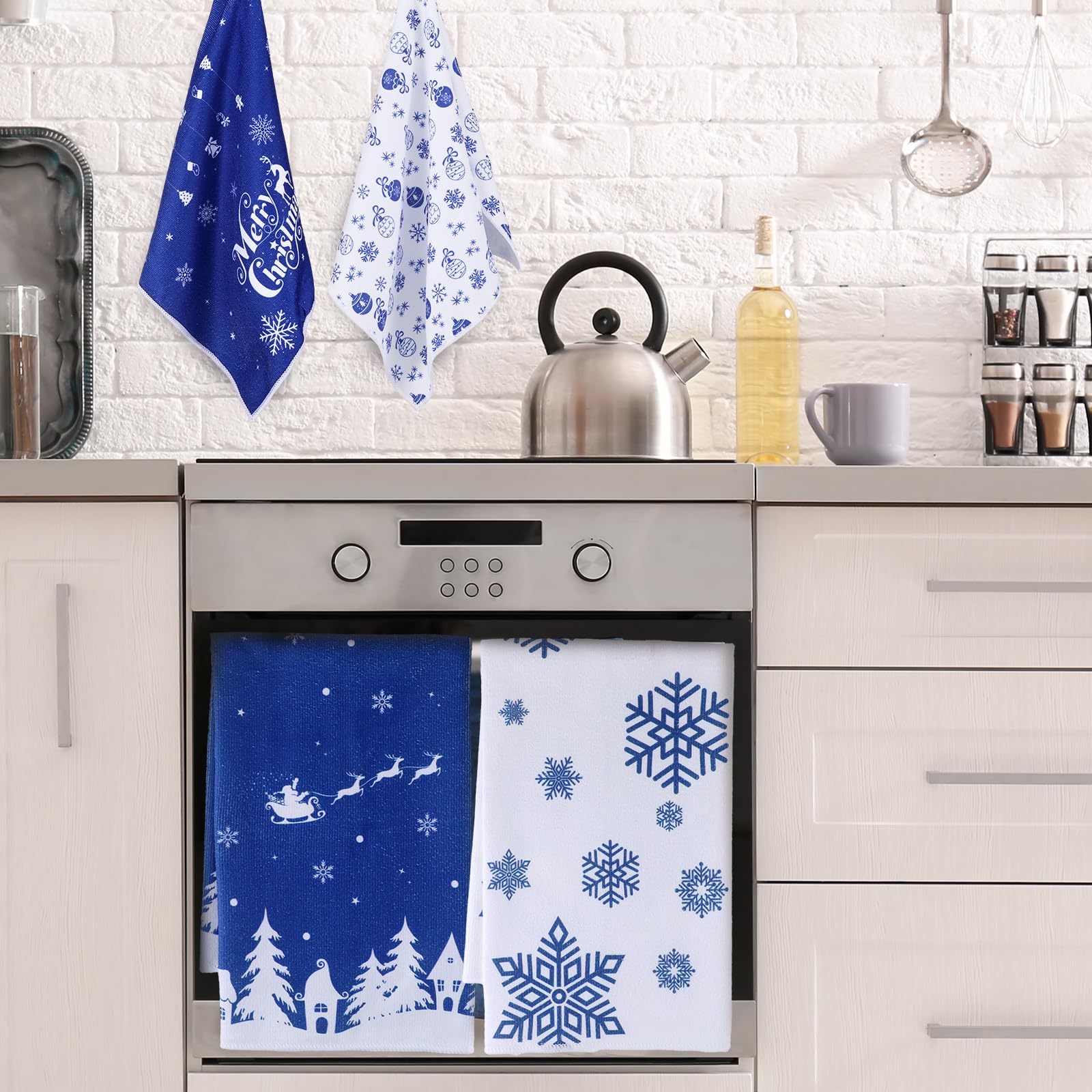 Ganeen soft polyester kitchen towels resist fading and wrinkles