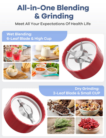 Ganiza 15-in-1 blender and grinder offers versatile blends for sauces and baby foods.