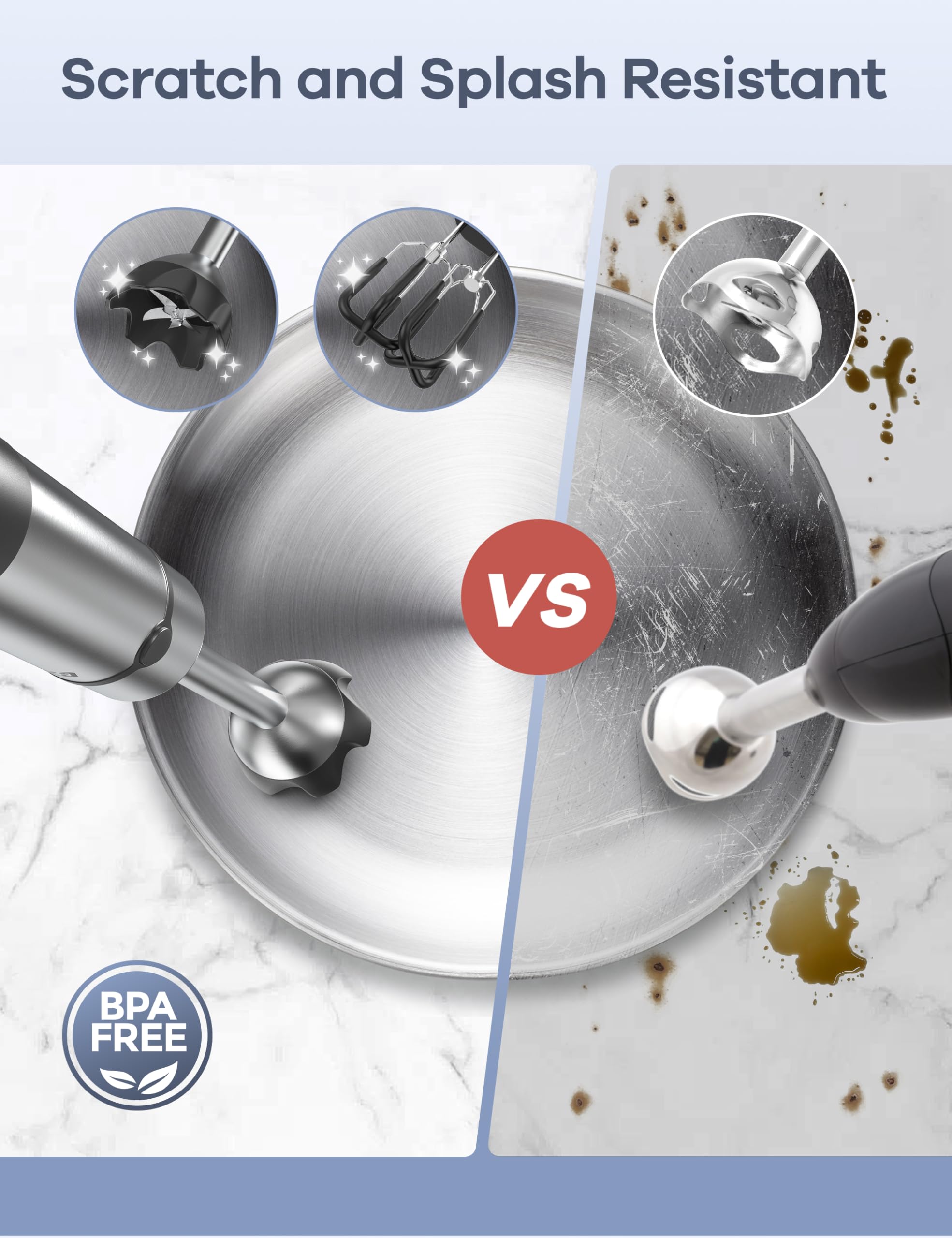 Ganiza 9-piece attachment set includes chopper and whisk