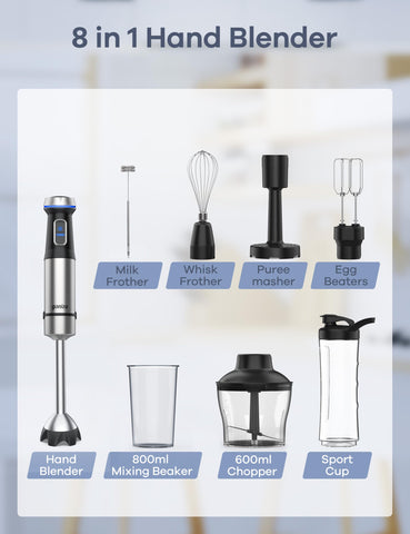 Ganiza detachable parts are dishwasher safe for easy cleaning