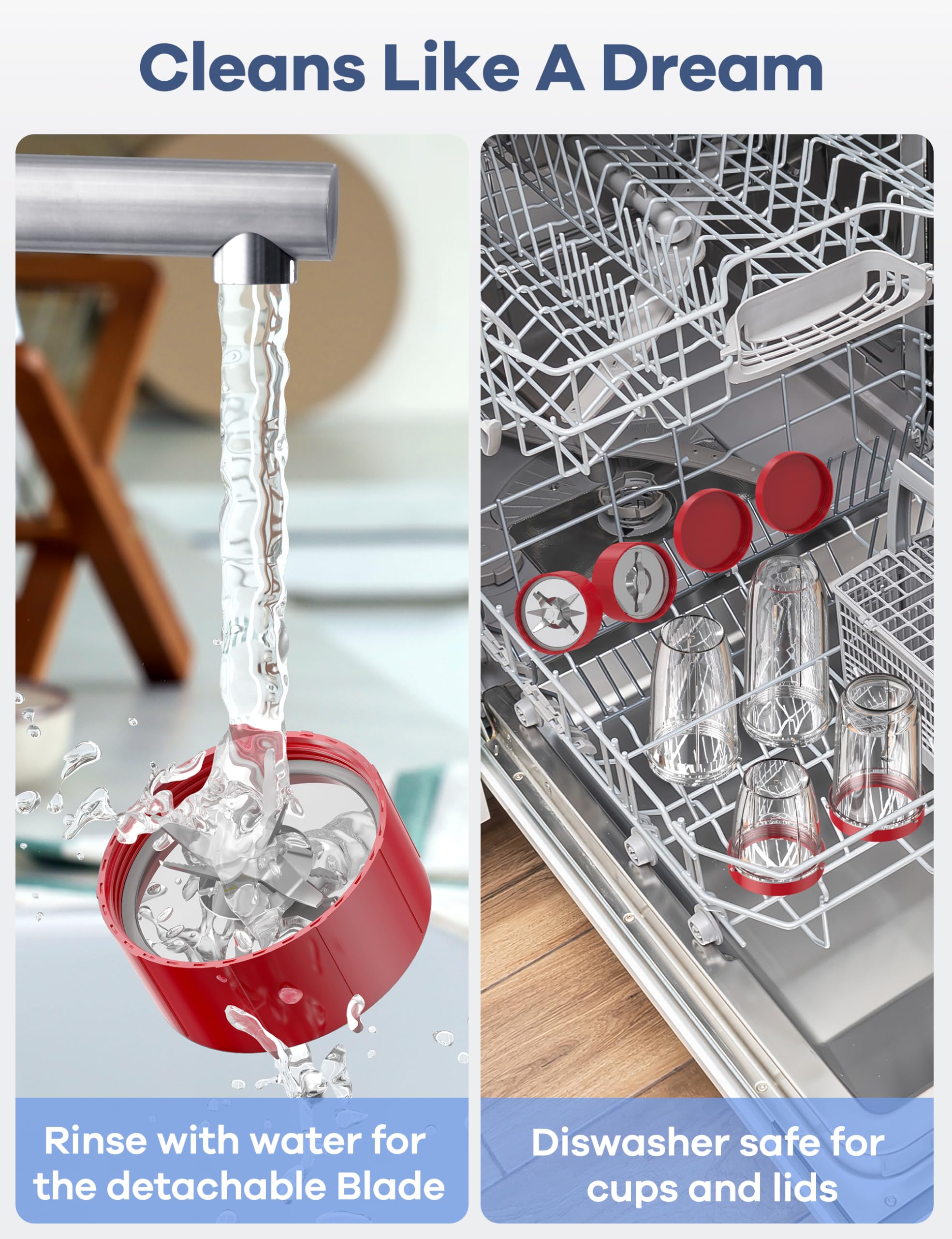 Ganiza safety-lock design with cooling fan enhances safe operation.