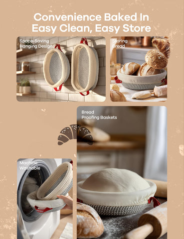 Ganiza bread knife cleanly scores dough for bakery-ready loaves