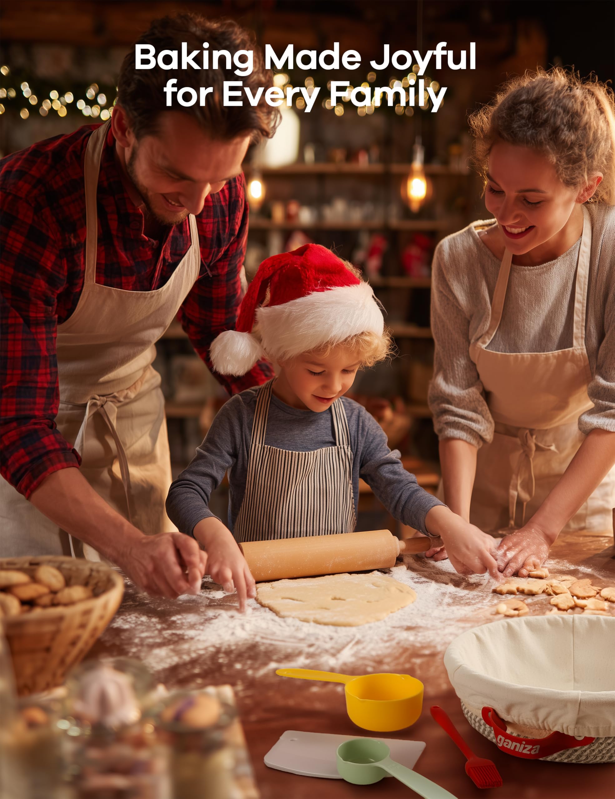 Ganiza starter kit tools bundle keeps baking essentials organized