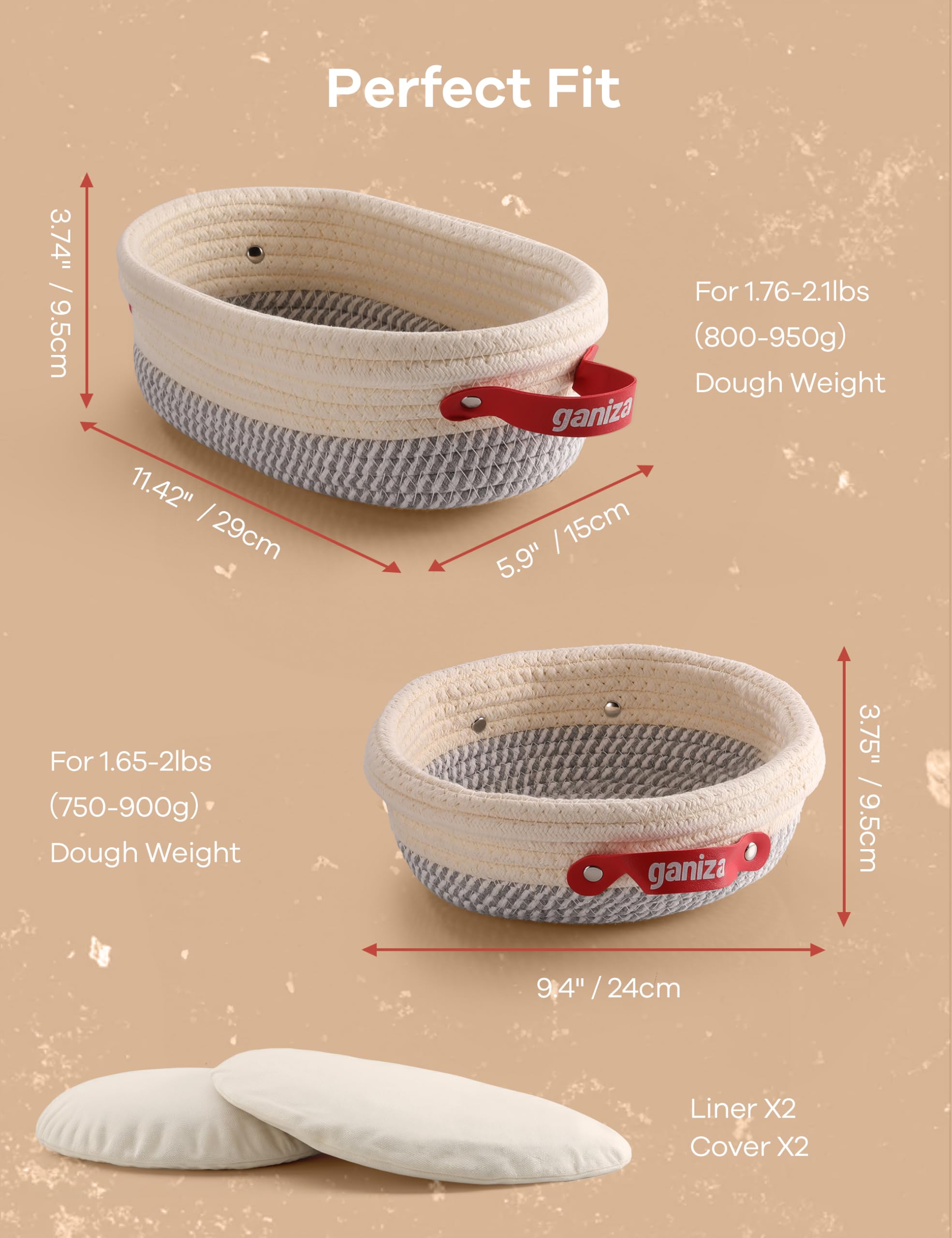 Ganiza temperature probe helps monitor dough temperature during proofing