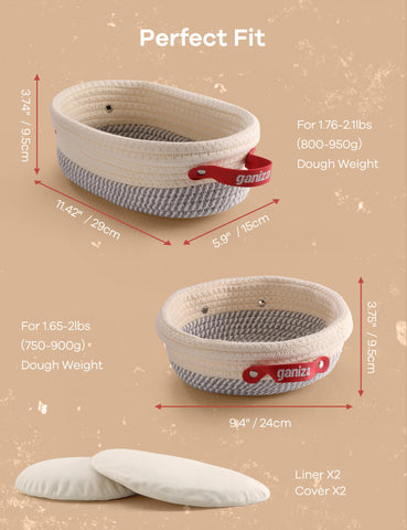 Ganiza temperature probe helps monitor dough temperature during proofing