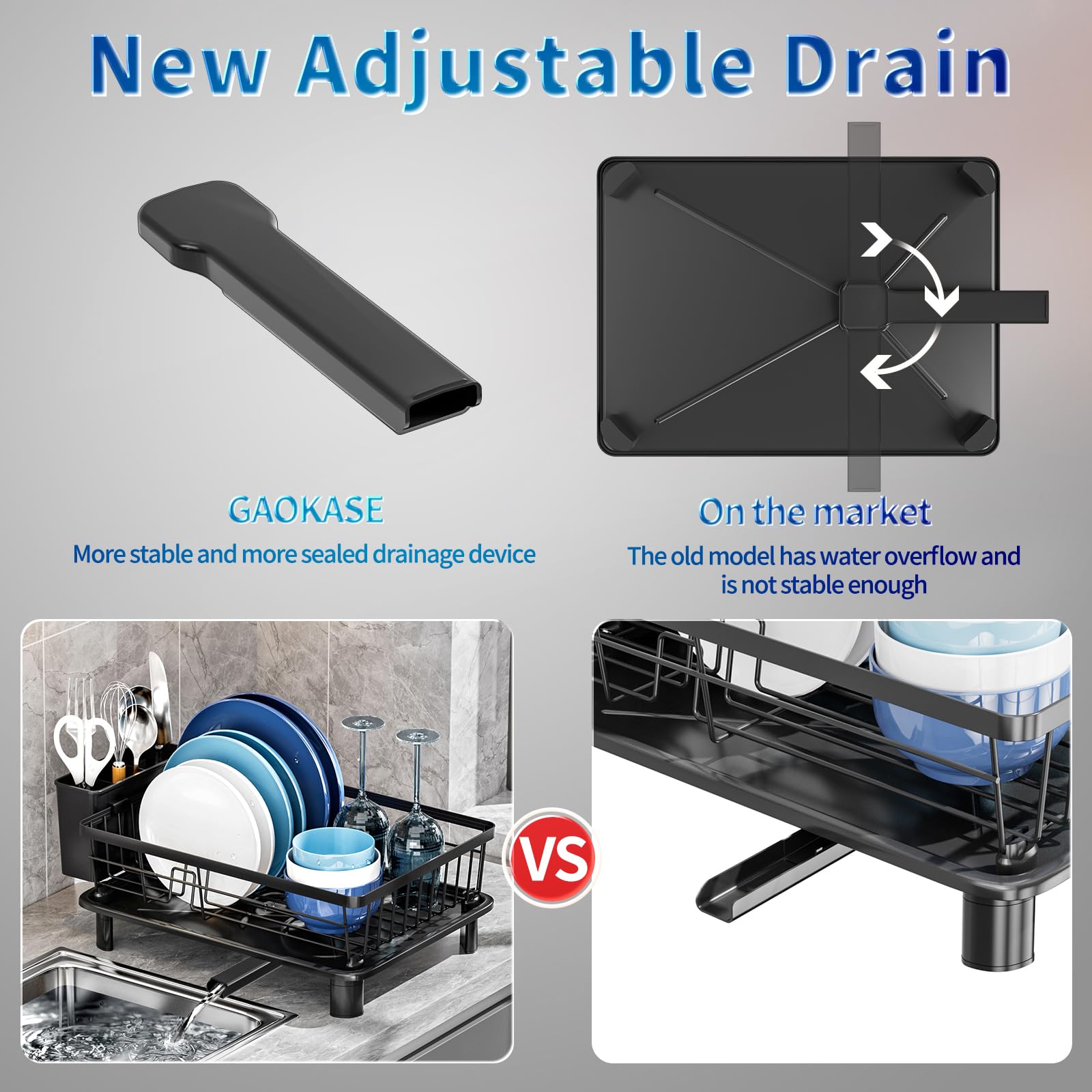 Easy-install GAOKASE rack that requires no tools