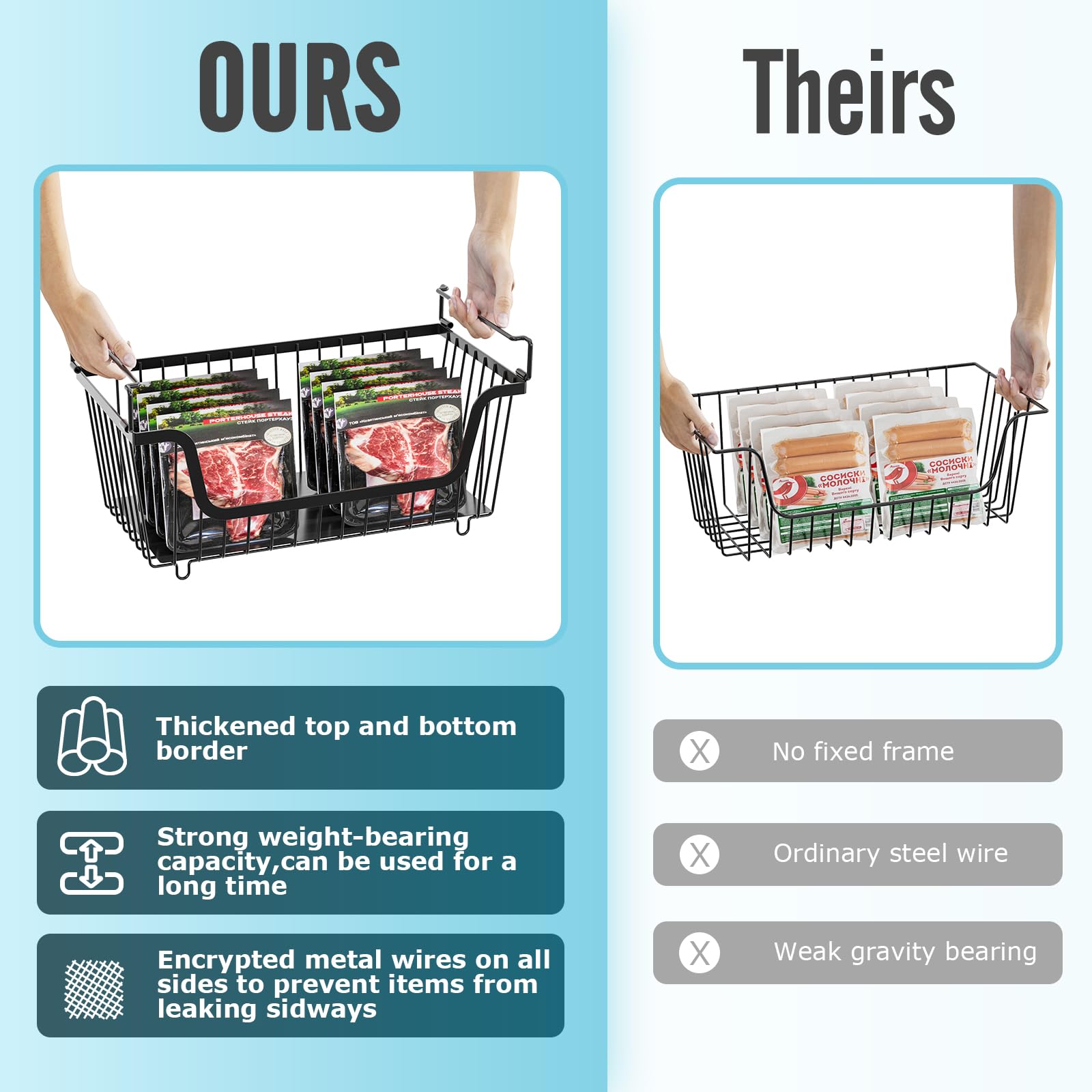 GAOKASE potato-onion storage basket designed for easy access and airflow.