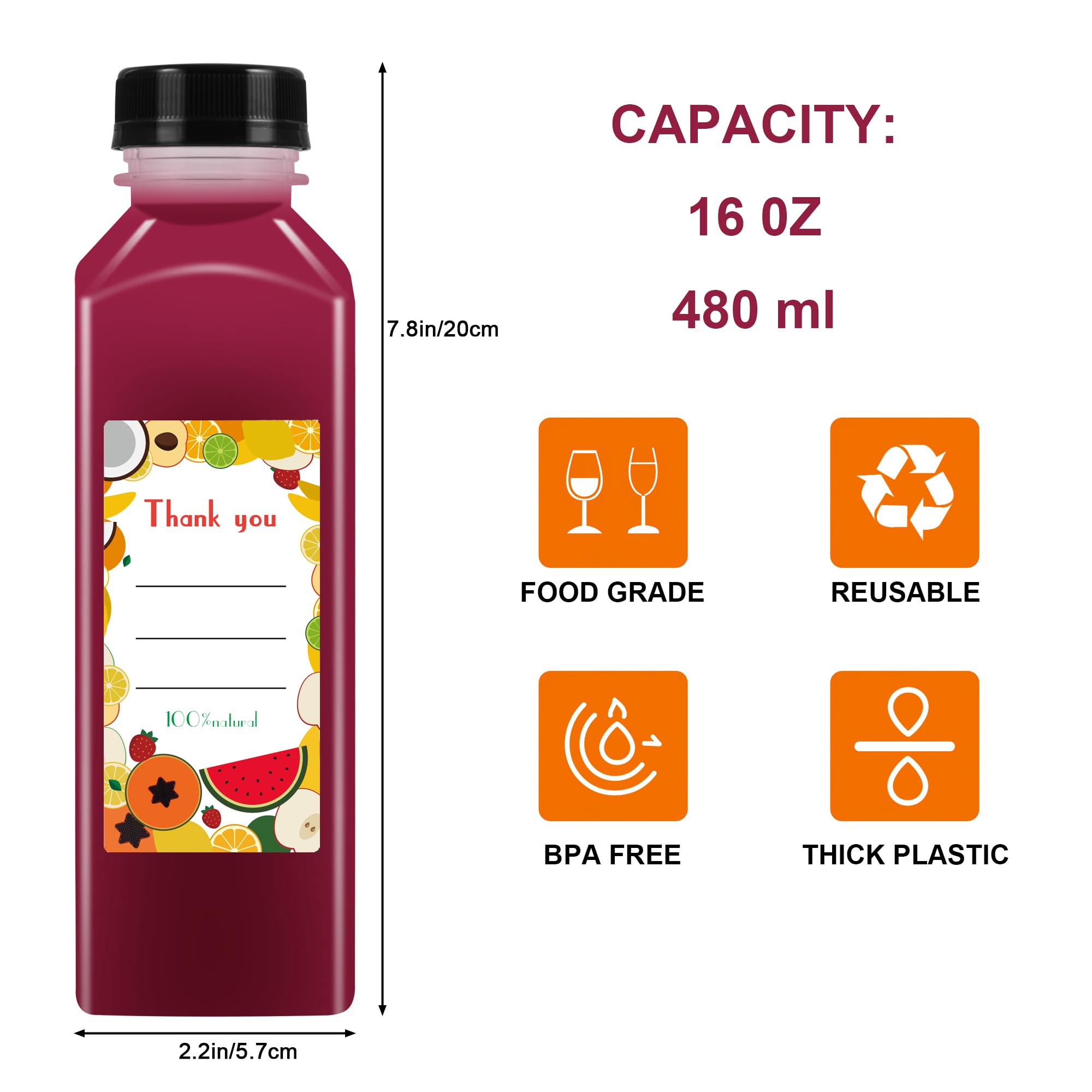 Garandad bottle with cap showing leak-proof design for milk and smoothies