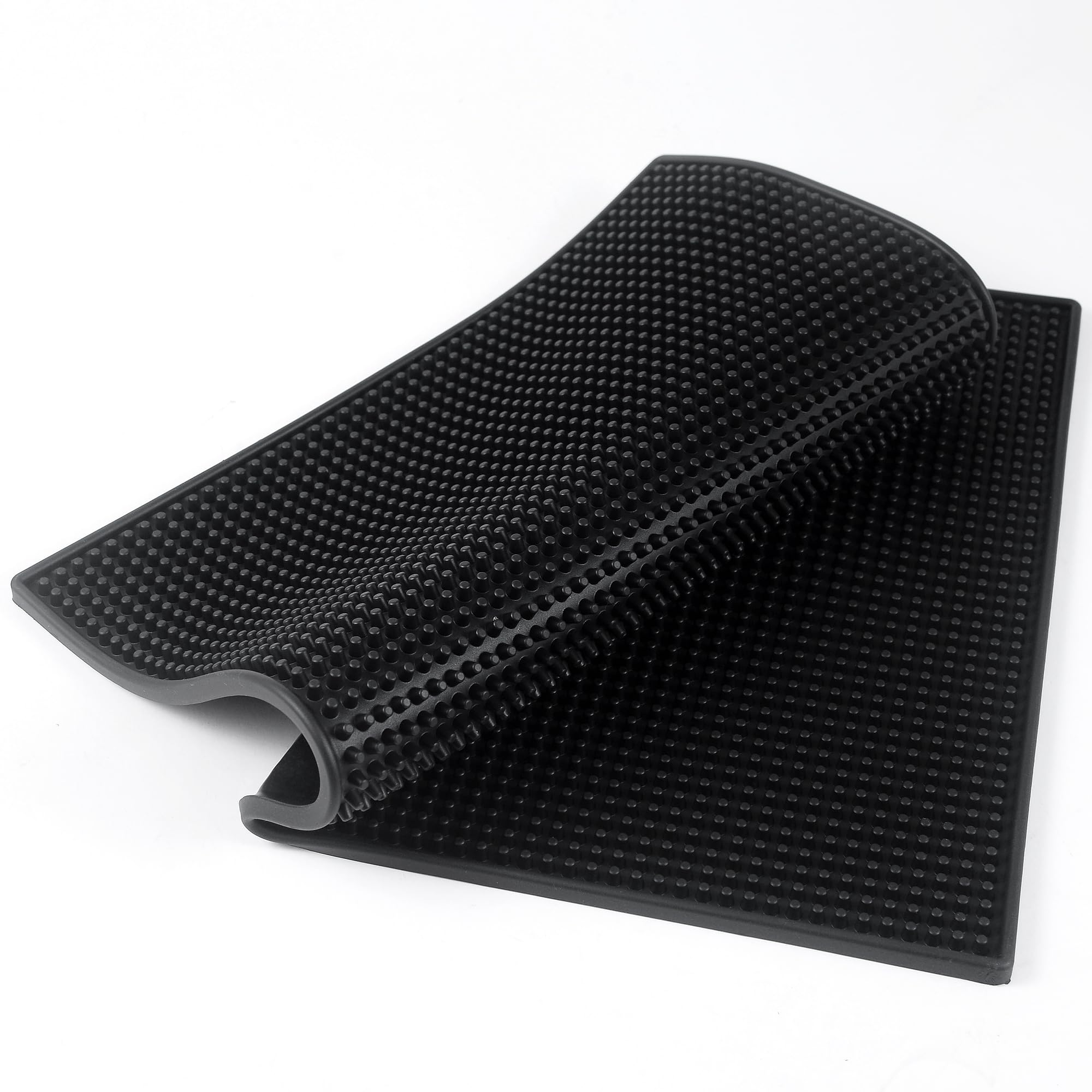 Garandad bar mat measures 17¾ by 11¾ inches for versatile placement