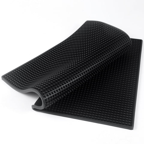 Garandad bar mat measures 17¾ by 11¾ inches for versatile placement