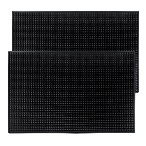 Garandad bar mat 18x12 quick-dry bristle surface supports faster glass drying