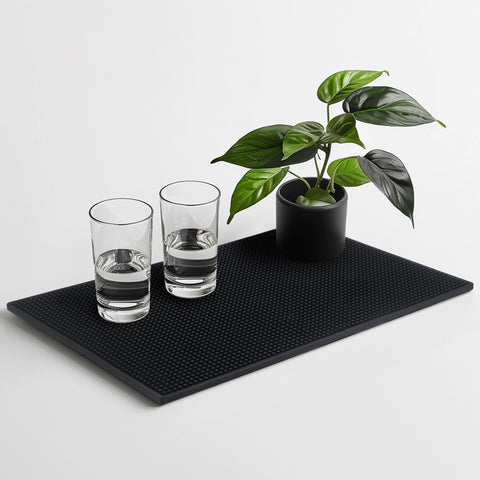 Garandad two-pack bar mats help keep counters clean and organized