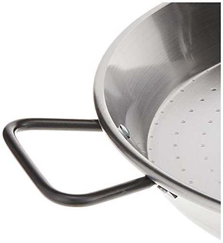 Garcima Pata Negra carbon steel construction emphasizing durability and heat conductivity.