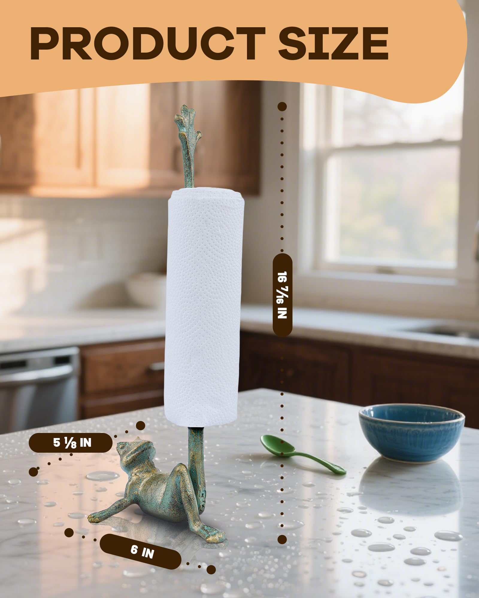 Gardmate weighted base stability keeps the holder steady during use.
