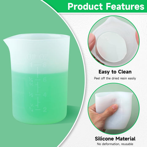 Gartful angled pour spout to reduce spills during pouring.