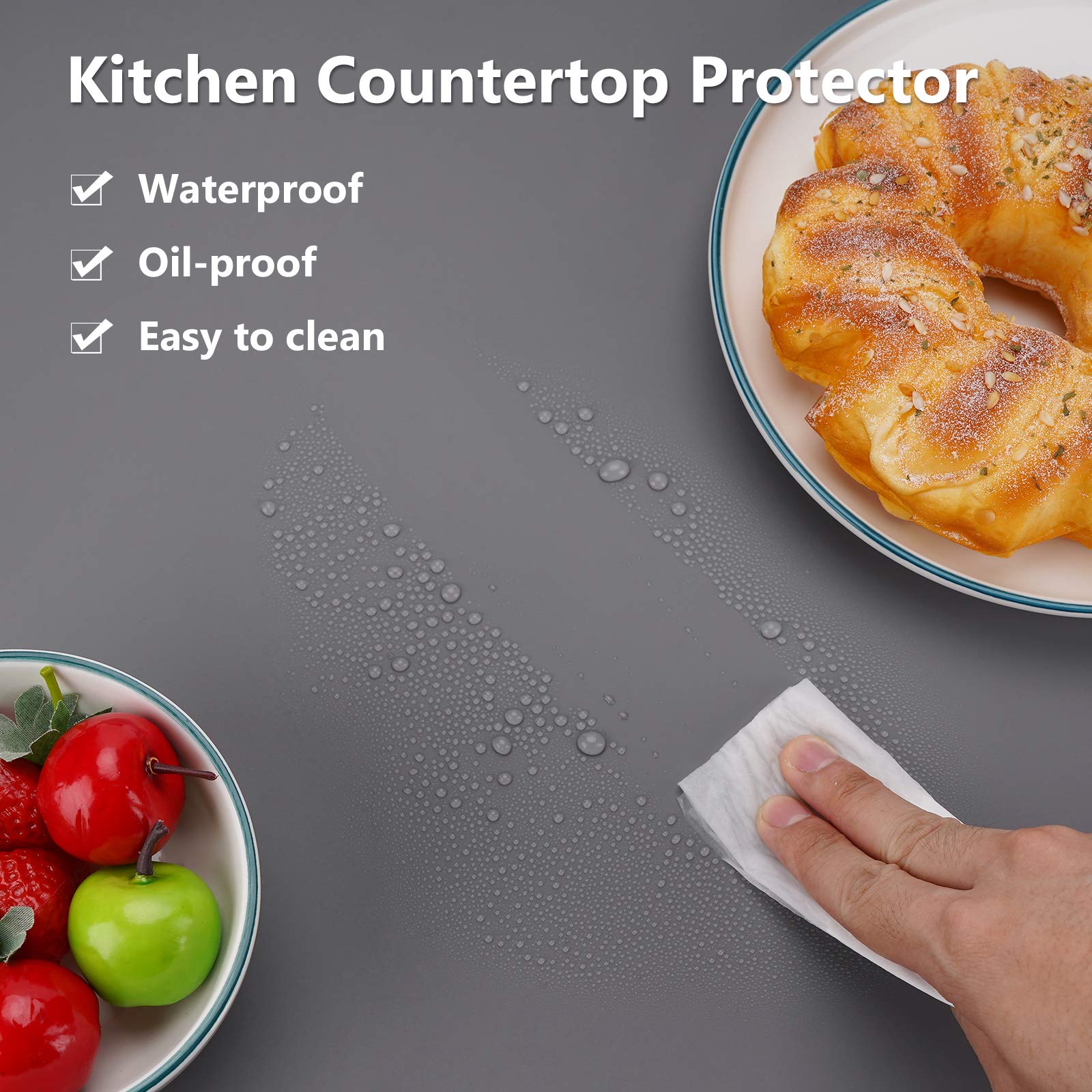Gartful multipurpose silicone mat serves as placemat and trivet