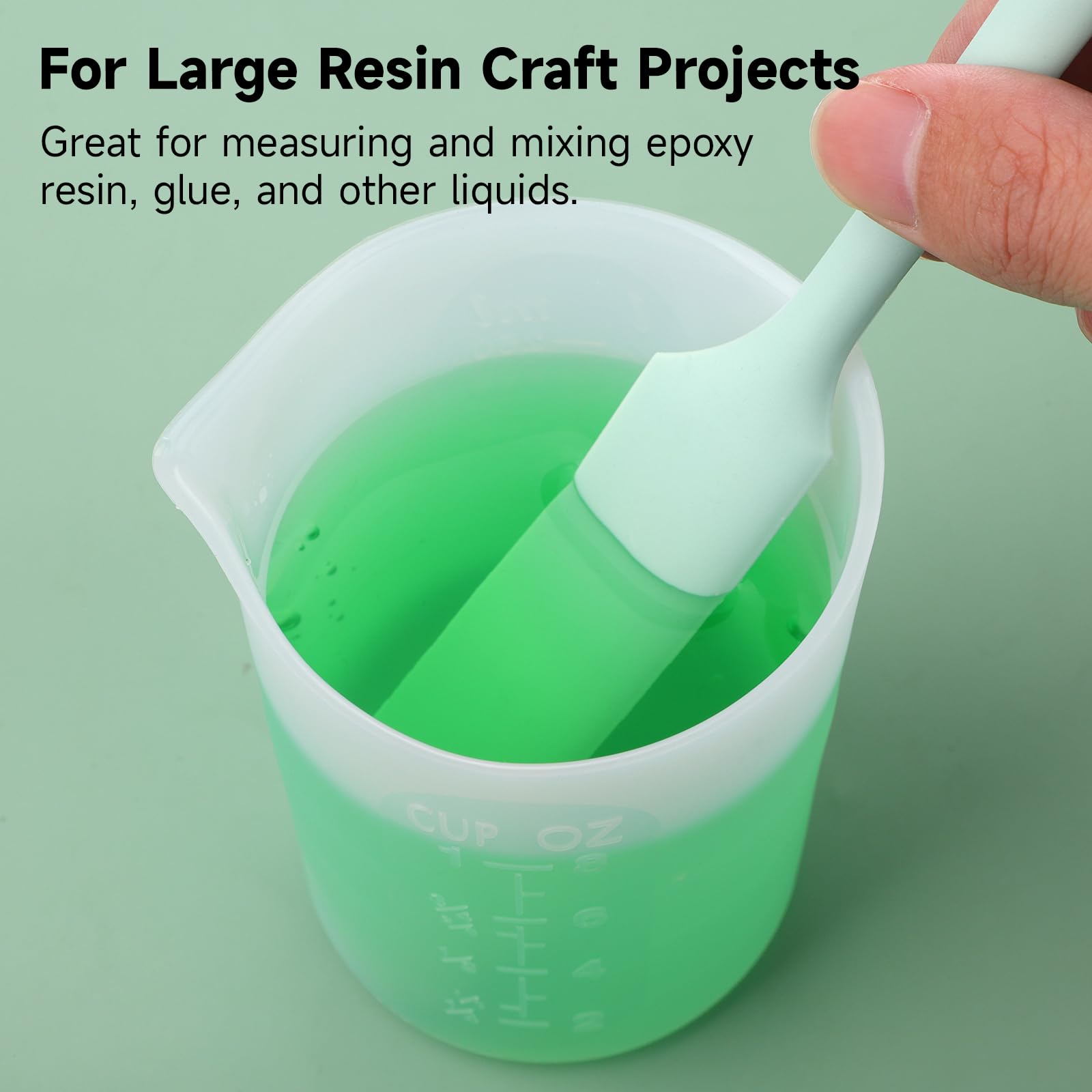Gartful 6-pack supports resin casting, molding, and various crafts.