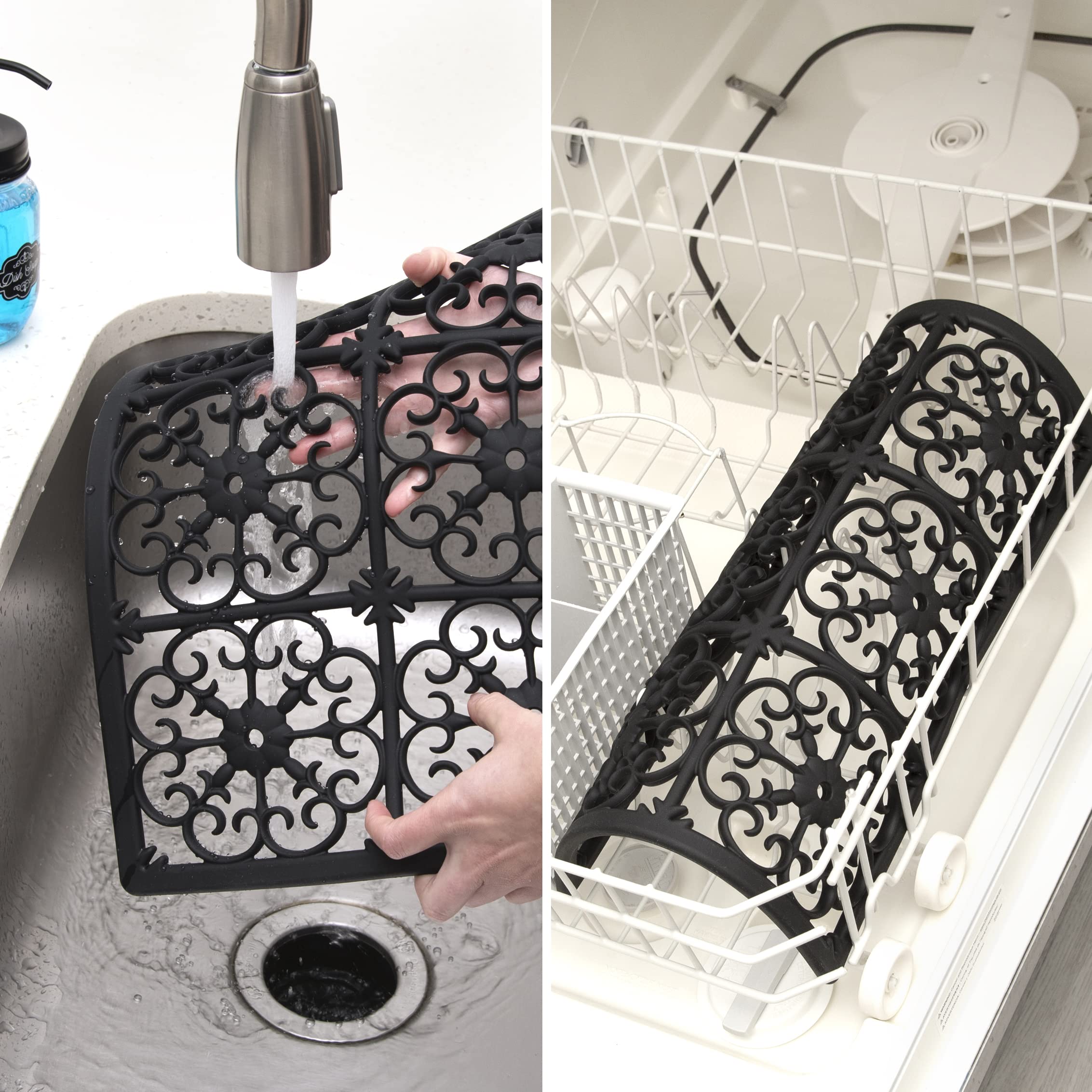GASARÉ baking-sheet fit trivet accommodates large bakeware safely.