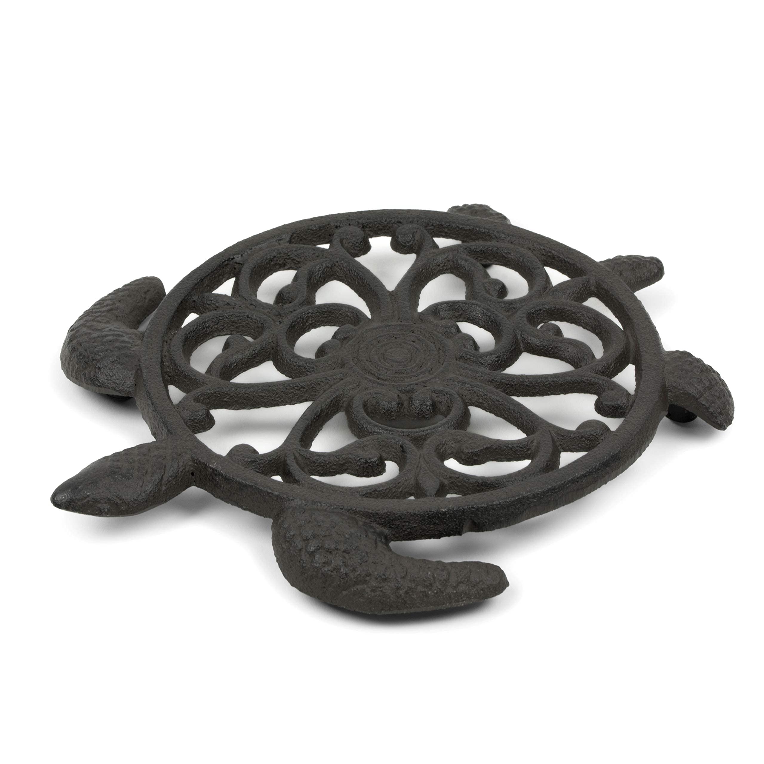 GASARÉ cast iron trivet includes spare pegs for long-term use