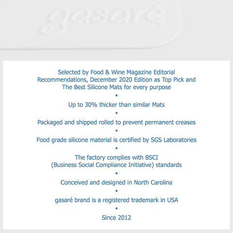 GASARÉ durable thick countertop mats designed for daily kitchen use.