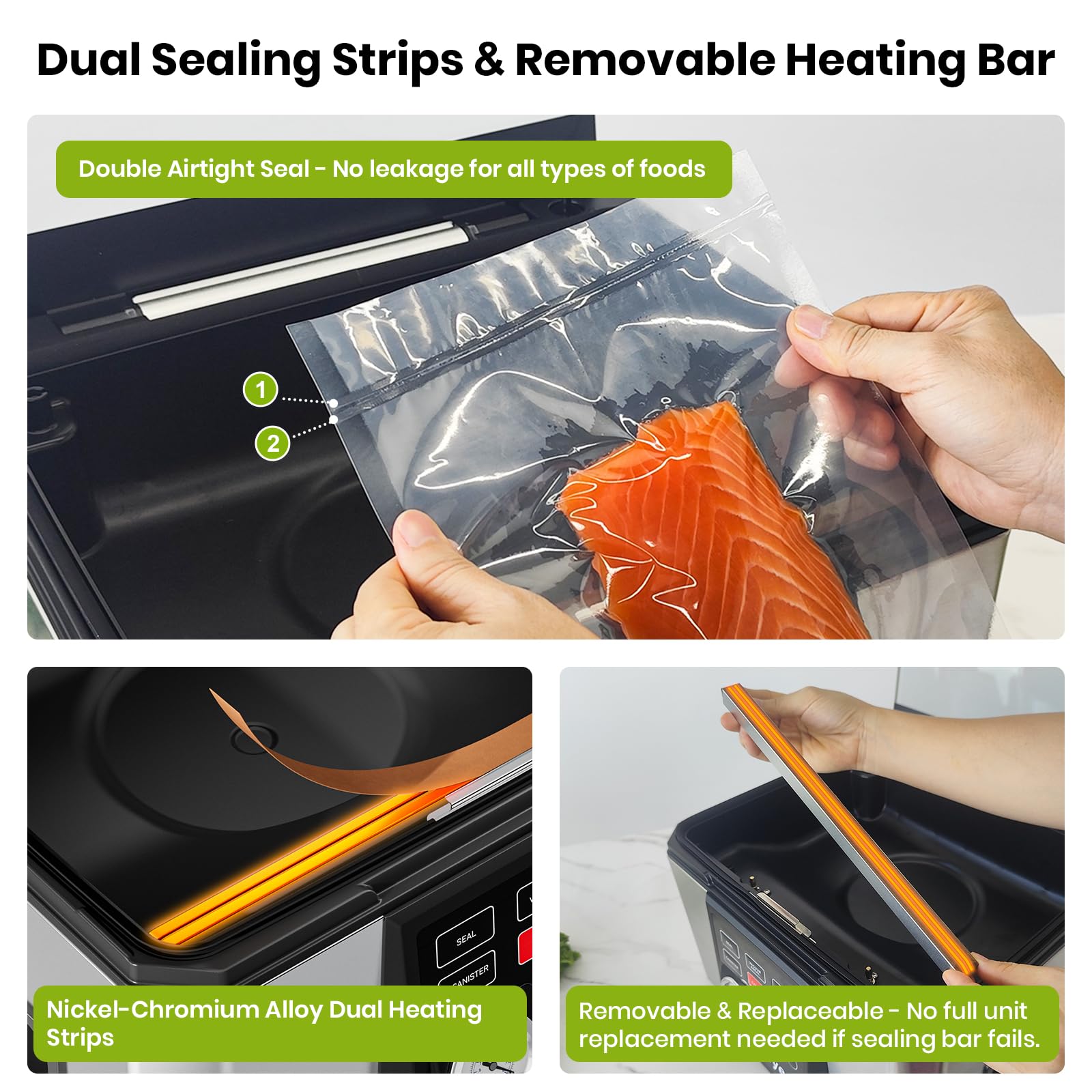 Gasbye includes 30 pre-cut vacuum bags for quick setup.