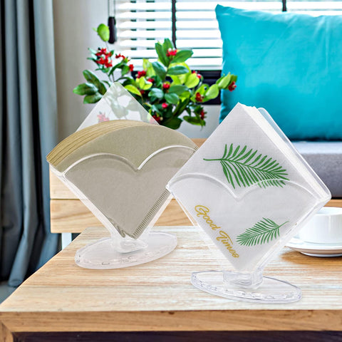 Gasgimos heart-design napkin holder adds modern charm to tables