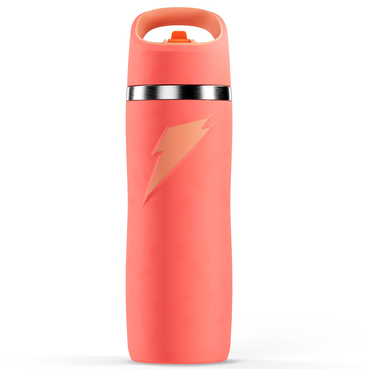 Gatorade Overtime 22oz stainless bottle with dent-resistant shell for daily hydration.
