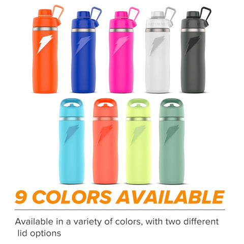 Gatorade Overtime leak-proof cap keeps hydration mess-free when closed.